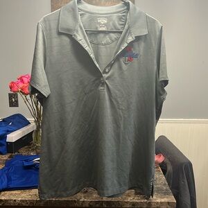 Callaway Polo size XXL Grey opti dry University of Tulsa